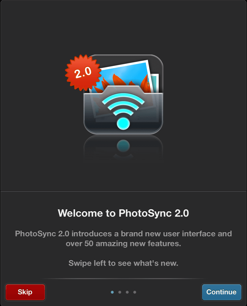 where are my photosync app files on mac