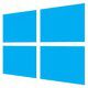 Windows 8 icon blue