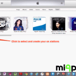 iTunes 11.1 and iTunes Radio on Windows 8.1: Click to create your own radio stations