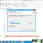 Mobile Partner Installation on Windows 8: Step 5