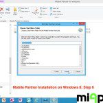 Mobile Partner Installation on Windows 8: Step 6