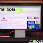 AirWeb app web browser AirPlay mirroring on Apple TV: Insert web address