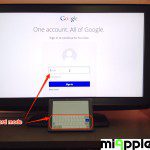 AirWeb app web browser AirPlay mirroring on Apple TV: Keyboard mode
