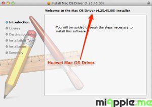 Installing Huawei / Vodafone K3765 on Mac OS X 10.9 Mavericks: Installation of Huawei Mac OS driver