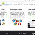 PhotoSync for Android devices: Drag and drop to devices, Access by web browser, professional features