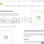 PhotoSync for Android devices: Transfer between Android devices features and Transfer between Android and iOS devices features