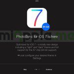 PhotoSync 2.1 features: iOS 7 optimized design and support of A7 chip (64-bit support)