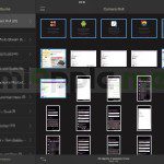 PhotoSync 2.1 iOS7 optimized flat design: Dark theme