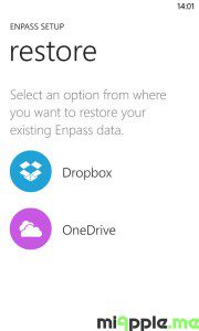 Enpass 4.0.0 Dropbox and Skydrive Sync