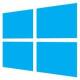 Windows 10 icon blue