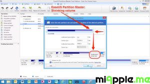 EaseUS Partition Master_01_shrinking volume on Windows 10, 8.1 and 8