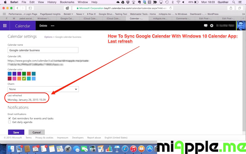 How To Sync Google Calendar With Windows 10 Calendar App miapple me