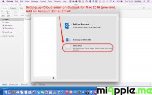 configure icloud email on outlook