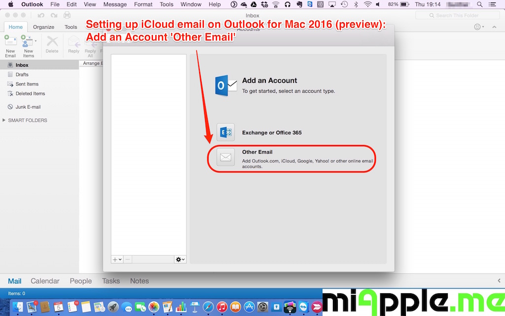 sync outlook contacts with icloud mac