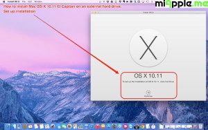 Installing OS X 10.11 El Capitan on external drive_06_start set up