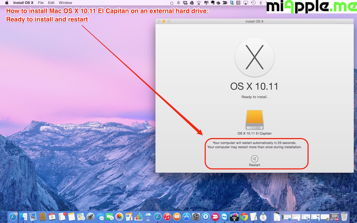 Lænestol strejke Vil have How To Install Mac OS X 10.11 El Capitan On An External Drive - miapple.me  - Tech.Blog
