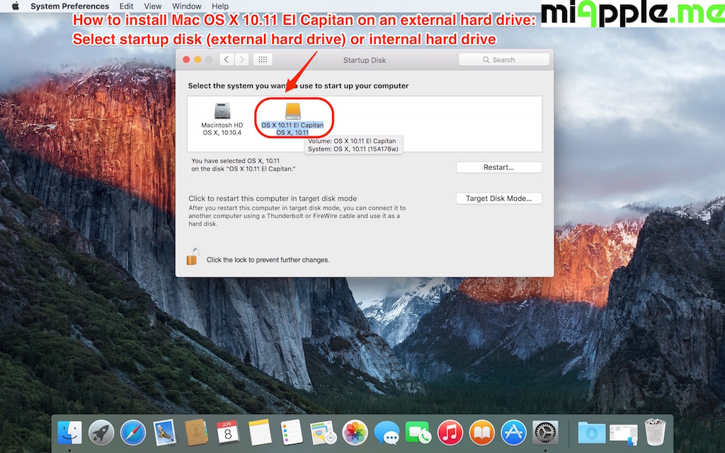how to install os x el capitan from usb