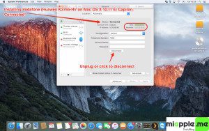 Installing Vodafone K3765 on OS X 10.11 El Capitan_6_successfully connected
