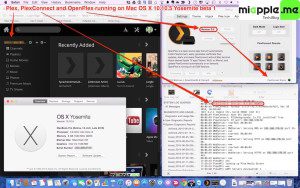 Plex-PlexConnect-OpenPlex on Mac OS X 10.10.5 Yosemite beta 1