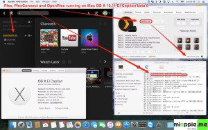 Plex-PlexConnect-OpenPlex on Mac OS X 10.11 El Capitan beta 6