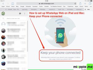 WhatsApp Web on iPad_06_iPad connected to WhatsApp on iPhone