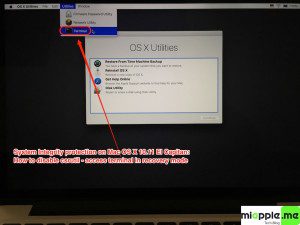 System Integrity Protection disable csrutil on OS X 10.11 El Capitan_1_open terminal in recovery mode