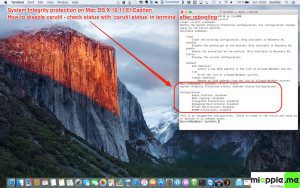 System Integrity Protection disable csrutil on OS X 10.11 El Capitan_4_check disabling csrutil after rebooting