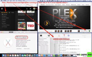 Plex-PlexConnect-OpenPlex on Mac OS X 10.11.2 El Capitan beta 4