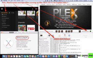 Plex-PlexConnect-OpenPlex on Mac OS X 10.11.3 El Capitan beta 1