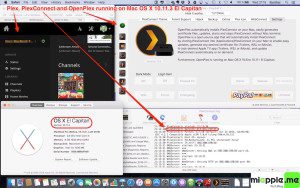 Plex-PlexConnect-OpenPlex on Mac OS X 10.11.3 El Capitan