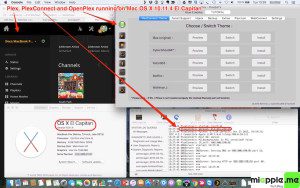 Plex-PlexConnect-OpenPlex on Mac OS X 10.11.4 El Capitan