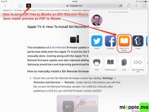 Save PDF to iBooks on IOS iPad and iPhone_02_exporting reader preview