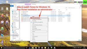 Install iTunes for Windows 10_02_run as administrator
