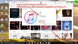Install iTunes for Windows 10_03_launching iTunes after succesful installation on Windows 10