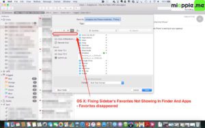 OS X sidebar favorites not showing_Mail app before restarting