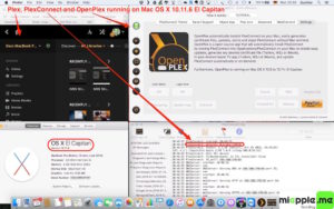Plex-PlexConnect-OpenPlex on Mac OS X 10.11.6 El Capitan