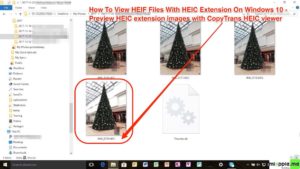 HEIF viewer on Windows 10_preview HEIC extension images with CopyTrans HEIC viewer