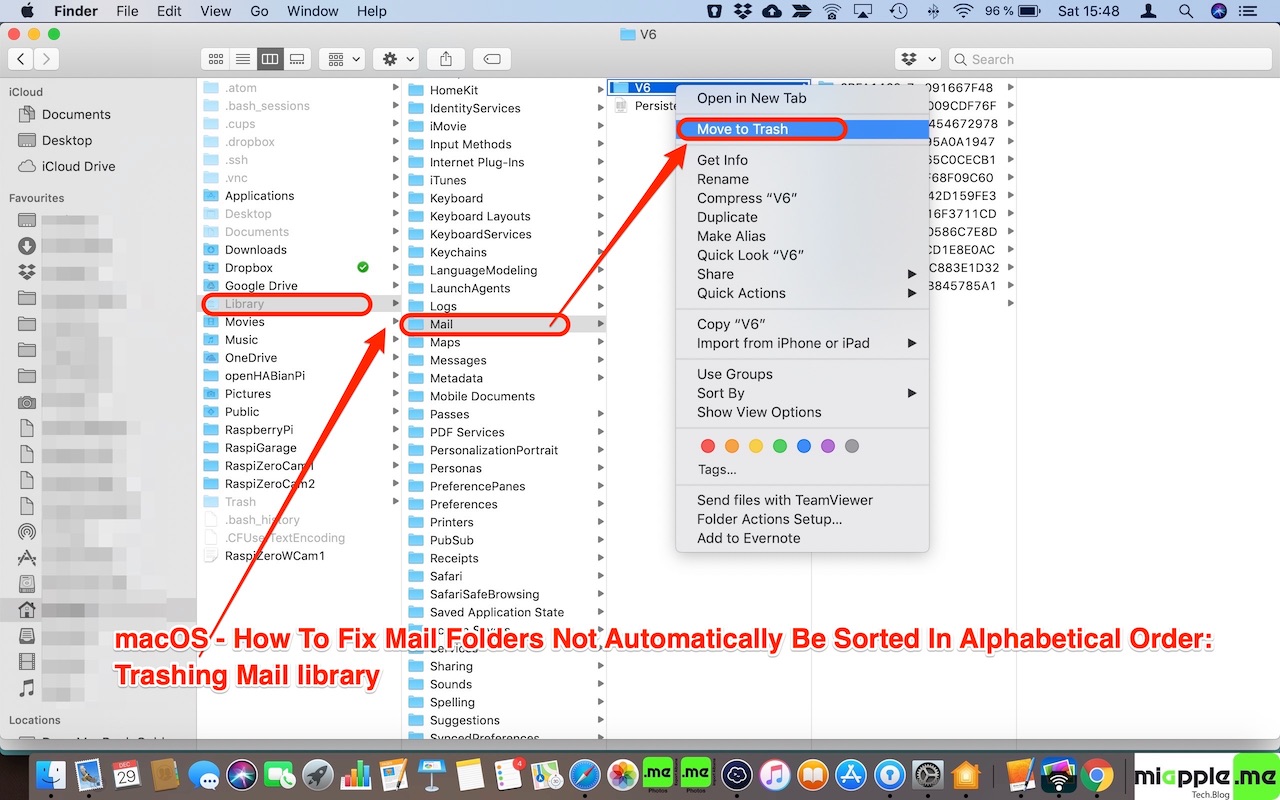 exchange public folder access apple mail