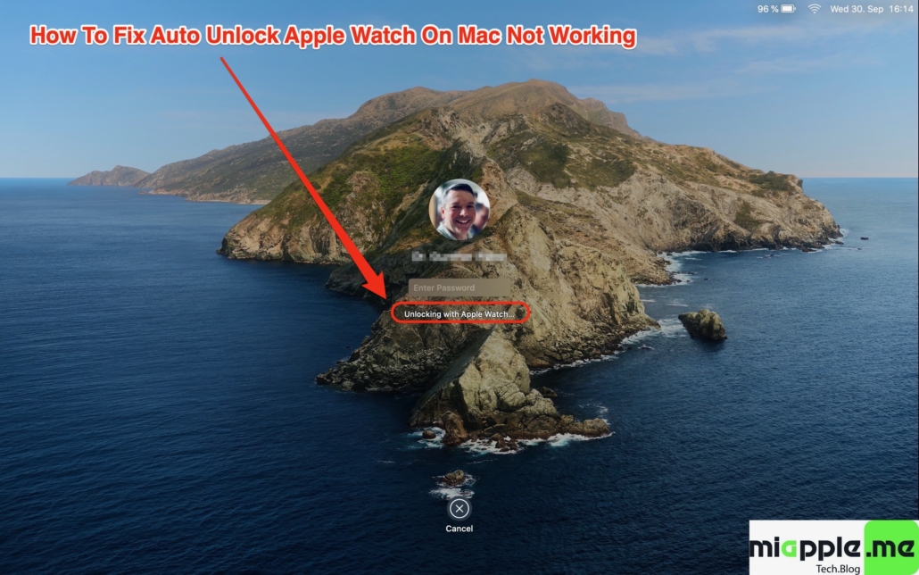 Auto Unlock Apple Watch Mac MacBook macOS watchOS not working_01